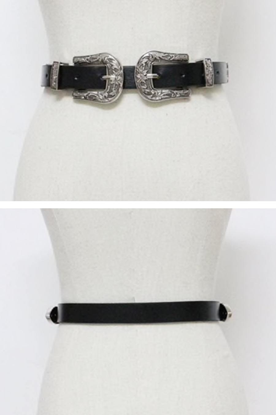 Denise’ Double Embossed Vintage Belt