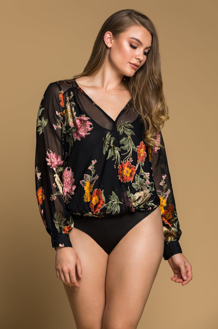 'Sherrie' Floral Body Suit